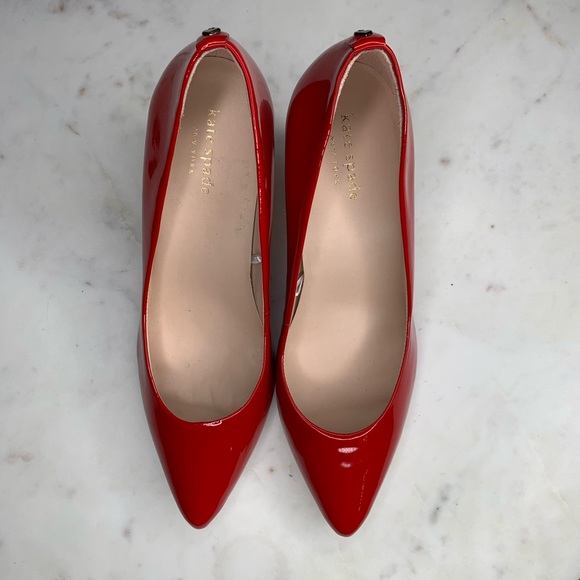 NEW Kate Spade Vida Patent Leather Pumps - Picture 9 of 10